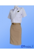 เสื้อพนักงานกระทรวงสาธารณสุข และพนักงานราชการ หญิง(ไม่รวมเข็มกลัด/เข็มขัด)